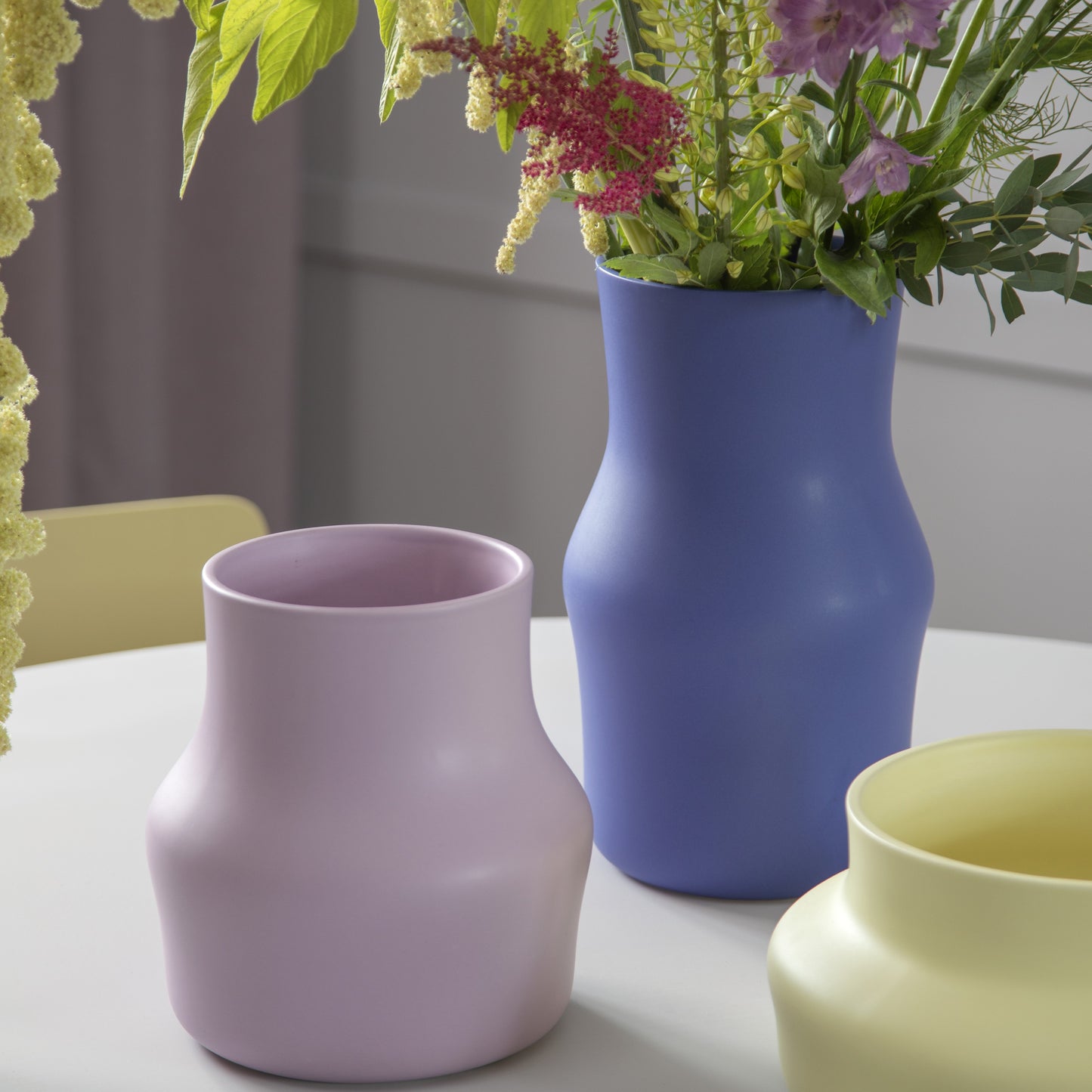 Dorotea Iris Blue Vase