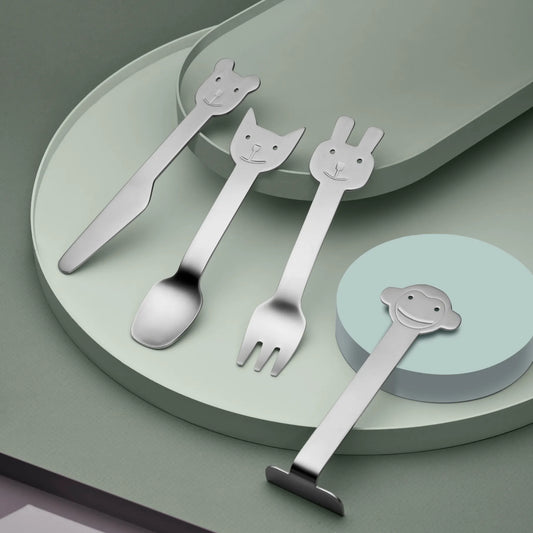 Animal Friends Cutlery Set of 4