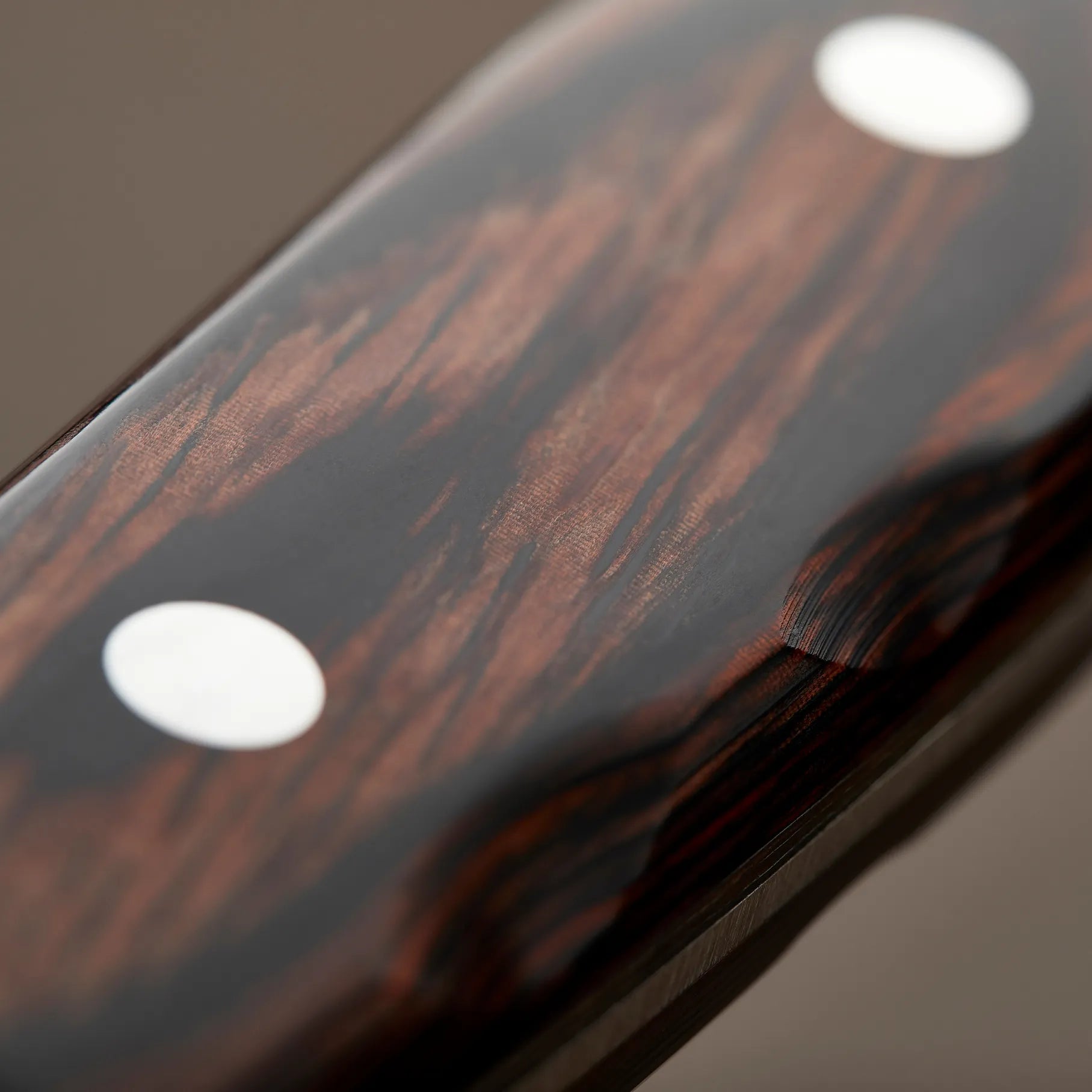 Old Farmer Micarta 4-Piece Steak Knife Set Classic Rosewood