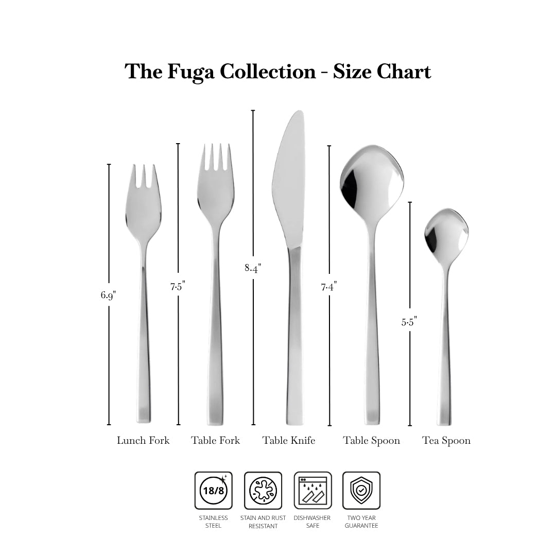 Fuga 20-Piece Cutlery Set