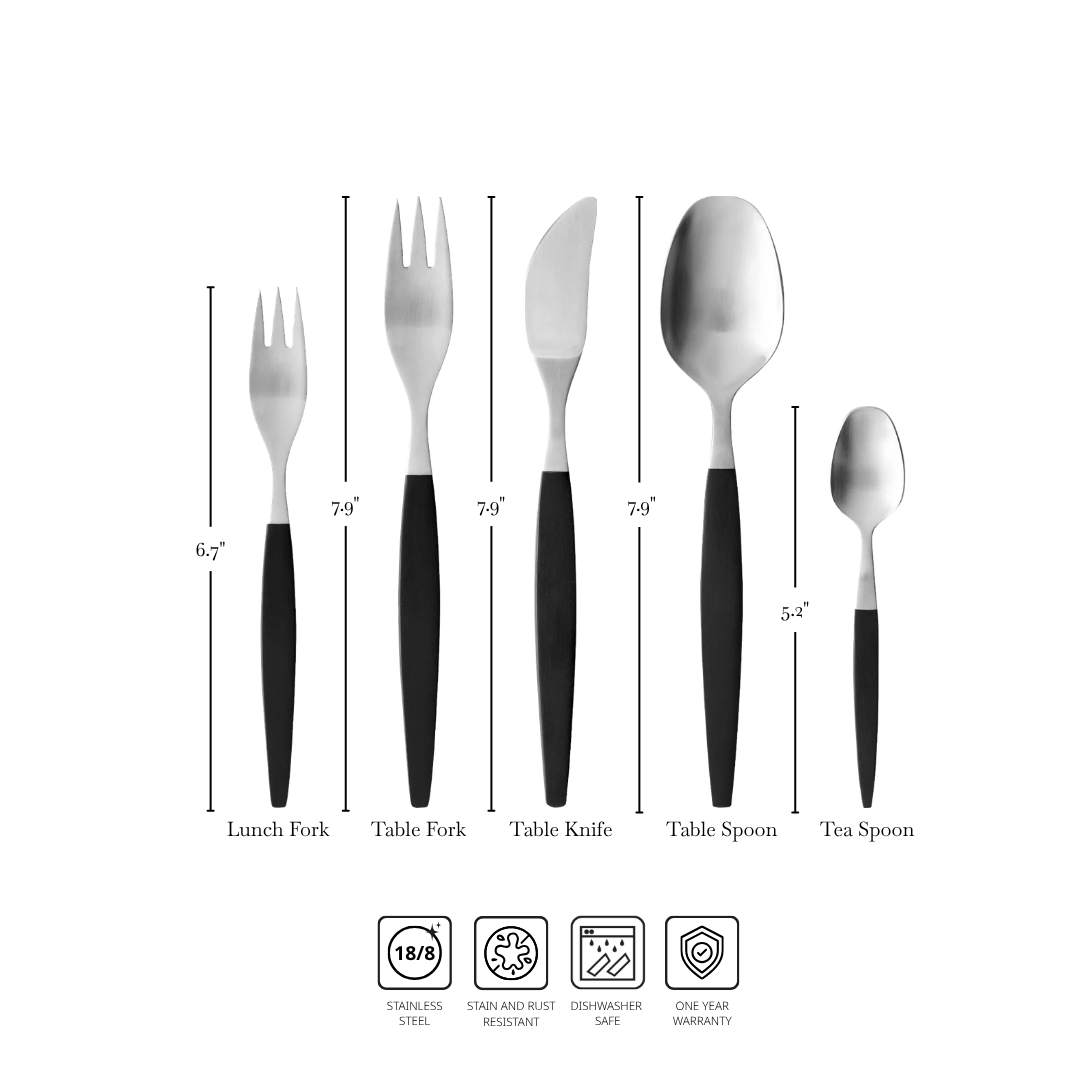 foces de luxe size chart