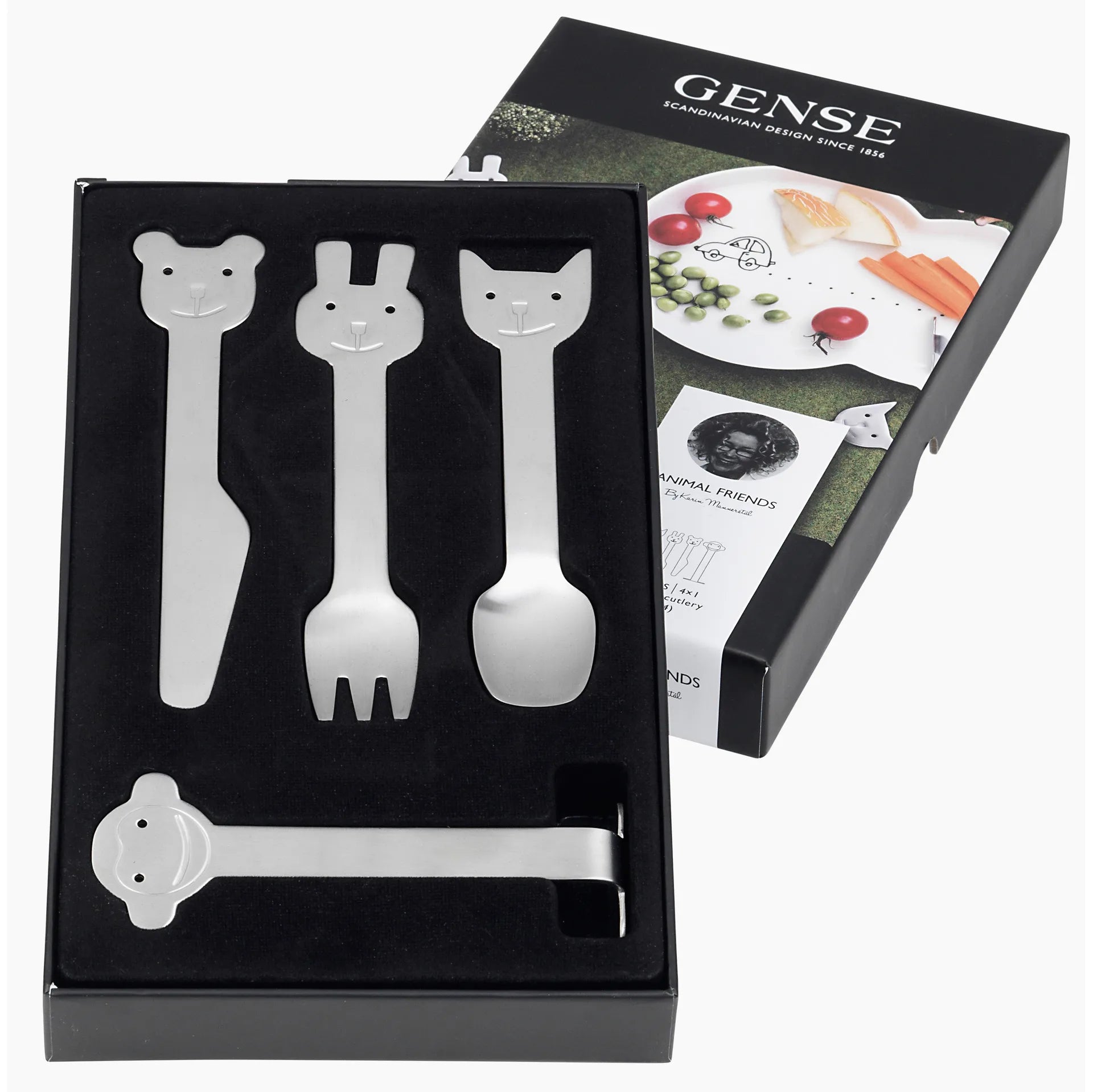 Animal Friends Cutlery Set of 4